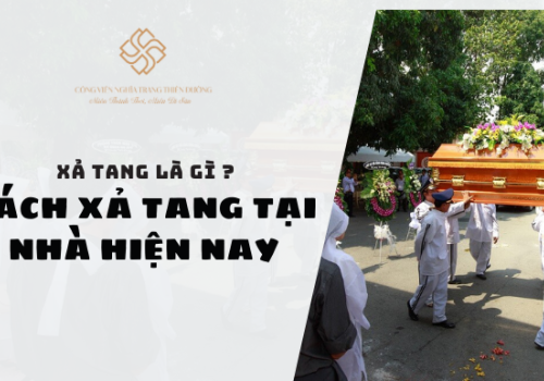 Xả tang là gì? Cách xả tang tại nhà hiện nay